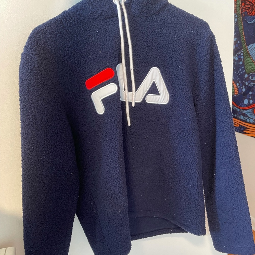 Fila Sherpa hoodie
